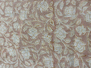 Valiss Block Print Handloom Linen Fabric